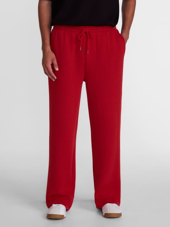 Channel Quilted Cozy Sweatpants, Open Hem, 30'' Inseam, Men's Sizes XS-4XLT
