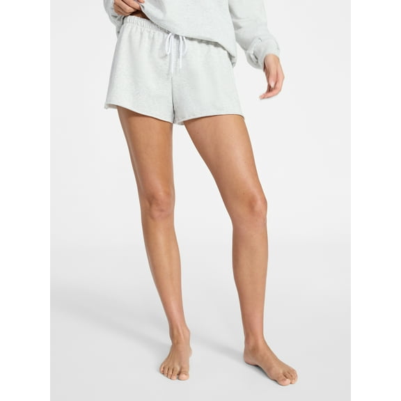 No Boundaries Cozy Sleep Shorts, Women’s XXS-3X