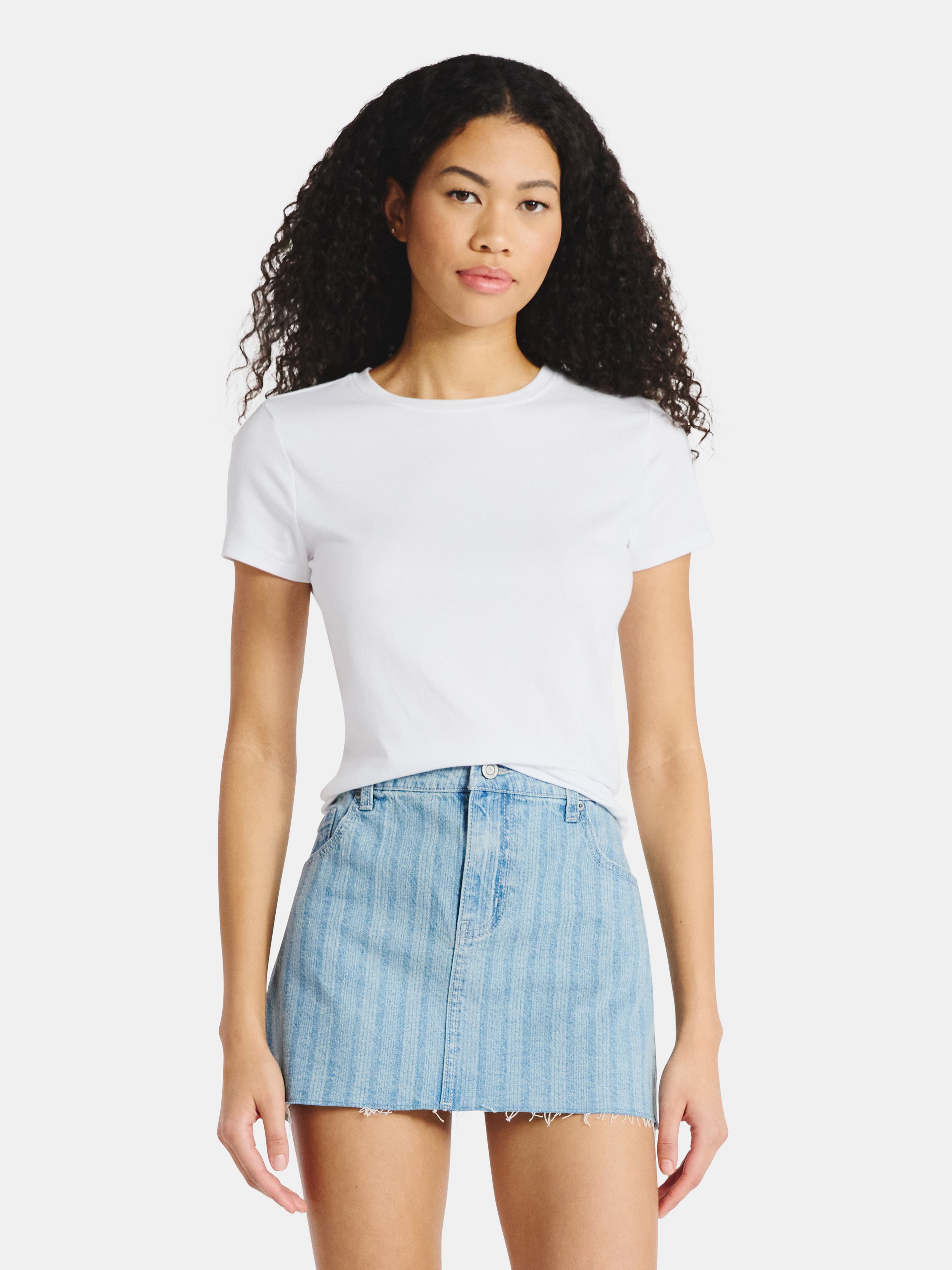 No Boundaries Crewneck Tee, Women’s