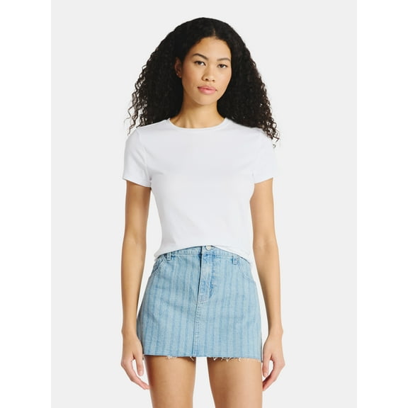 No Boundaries Crewneck Tee, Women’s