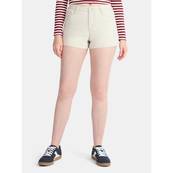 No Boundaries Denim Mom Shorts, 2.25'' Inseam, Women's