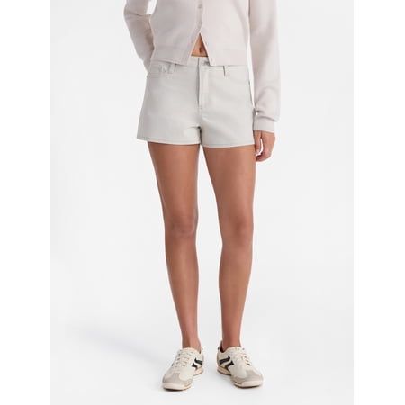 No Boundaries Denim Mom Short, Women's