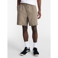 thumbnail image 1 of No Boundaries Denim Shorts with Elastic Waist, 100% Cotton, 7" Inseam, Men's XS-5XL, 1 of 5