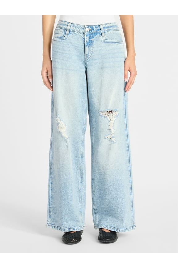 Distressed Denim Jeans, 30'' Inseam, Women’s