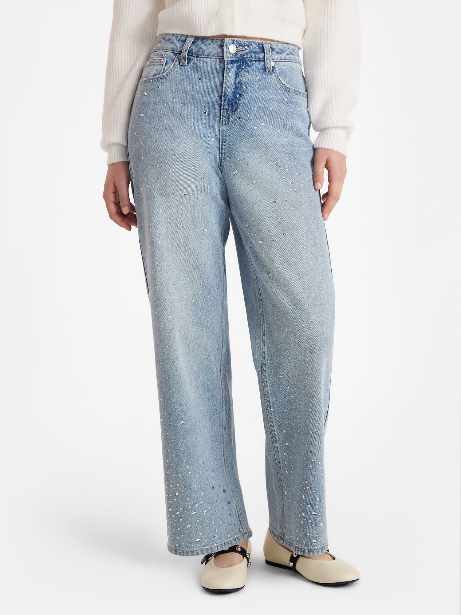 Embellished Jeans, 30'' Inseam, Women's