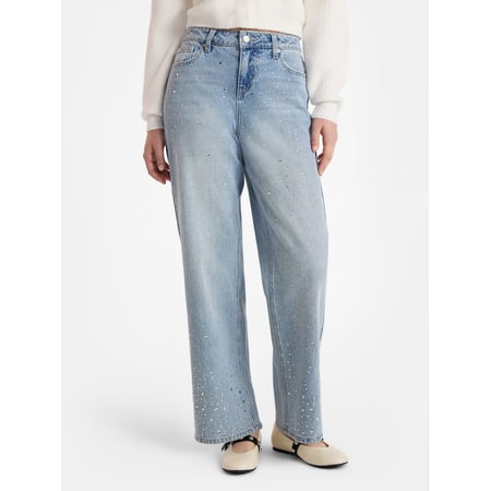 No Boundaries Embellished Jeans, 30'' Inseam, Women's