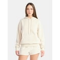 thumbnail image 1 of No Boundaries Essential Fleece Hoodie, Women's Sizes XXS-XXL, 1 of 5