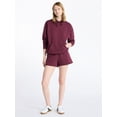 thumbnail image 1 of No Boundaries Essential Fleece Hoodie, Women's, 1 of 3