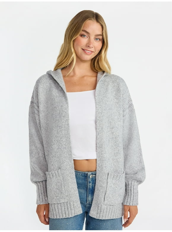Fashion Hooded Cardigan, Women's