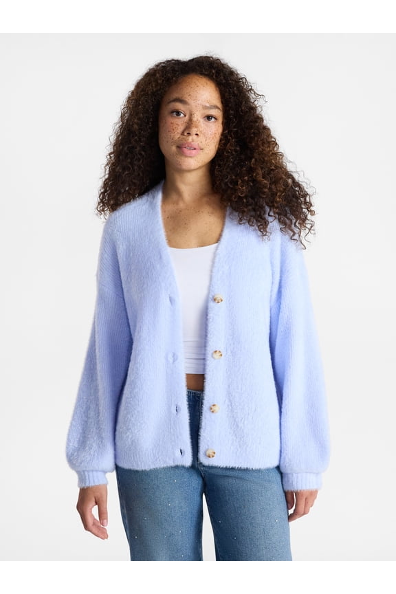 Fashion Button Front Cardigan, Women's