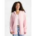 thumbnail image 1 of No Boundaries Fashion Hooded Cardigan, Women's, 1 of 5