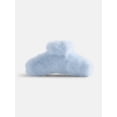 thumbnail image 1 of No Boundaries Women’s Faux Fur Hair Claw Clip, Blue, One Size, 1 of 4