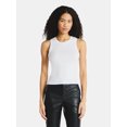 thumbnail image 1 of No Boundaries Fitted Crewneck Tank Top, Women’s, 1 of 5