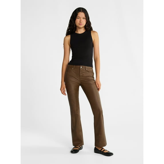 No Boundaries Fitted Crewneck Tank Top, Women’s