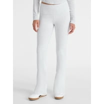 No Boundaries Flare Pants with Foldover Waistband, 32'' Inseam, Women's XS-XXL