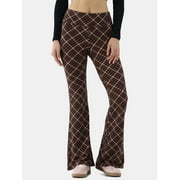 No Boundaries Pull On Flare Pants, 32” Inseam, Women’s