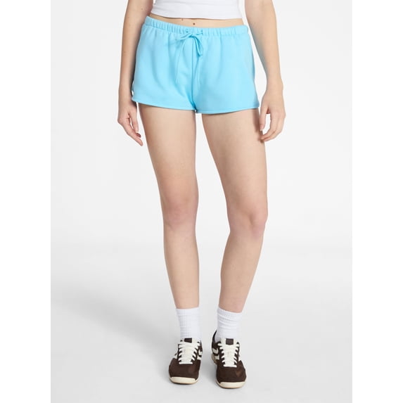 No Boundaries Fleece Dolphin Shorts, 2" Inseam, Women’s XXS-XXL