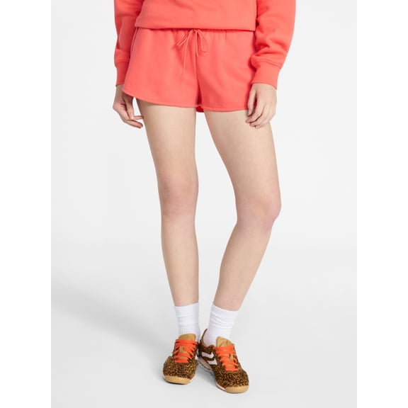 No Boundaries Fleece Dolphin Shorts, 2" Inseam, Women’s XXS-XXL