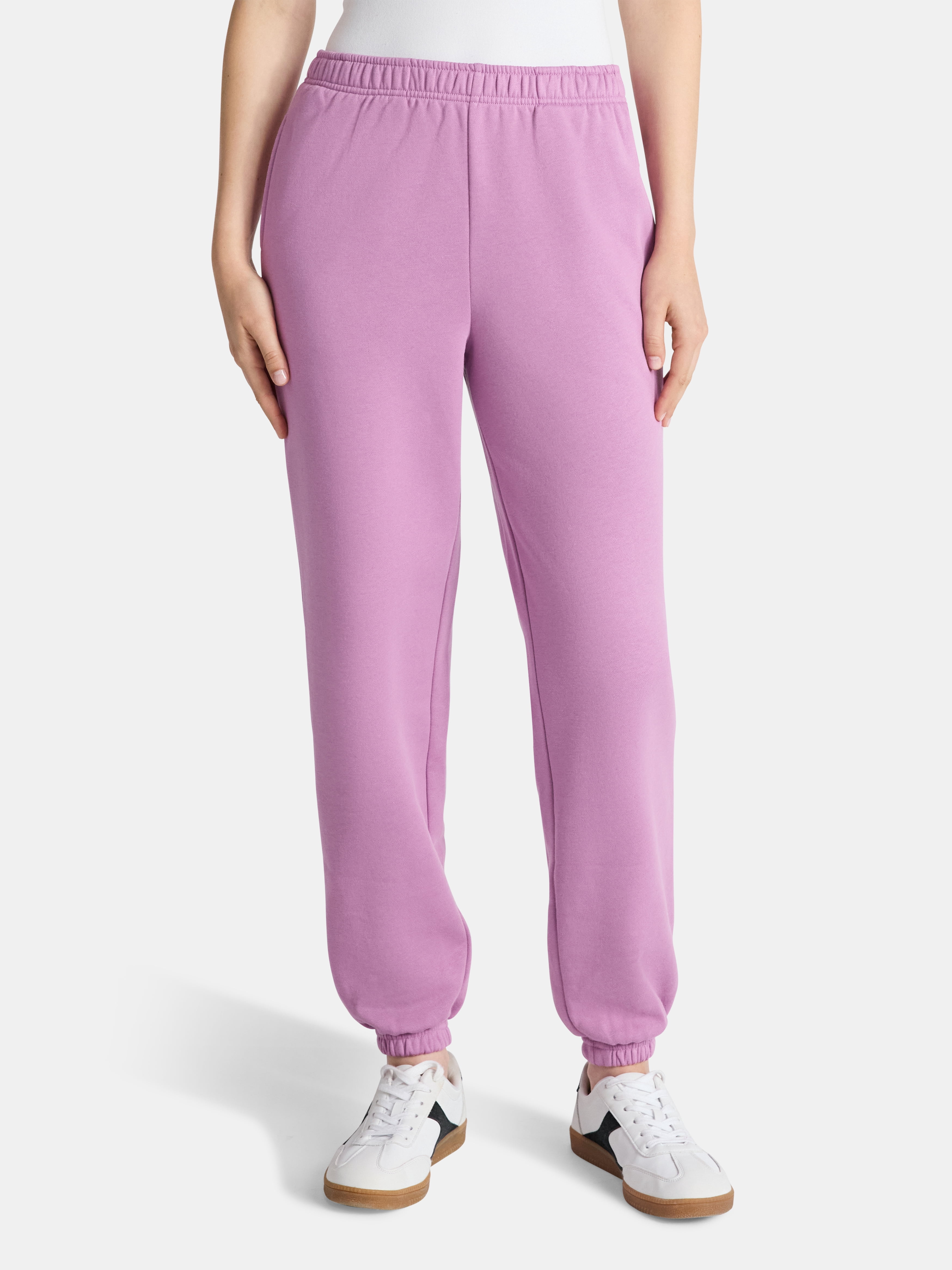 No Boundaries Fleece Joggers, 26.5", 28.5'', 30.5" Inseams, Women's & Women's Plus XXS-4X