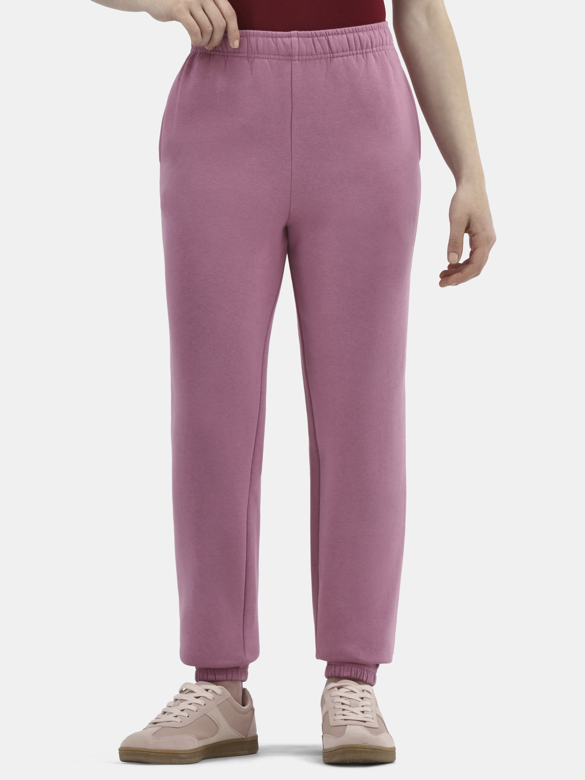 No Boundaries Soft Fleece Joggers, 29'' Inseam, Women's XXS-4X