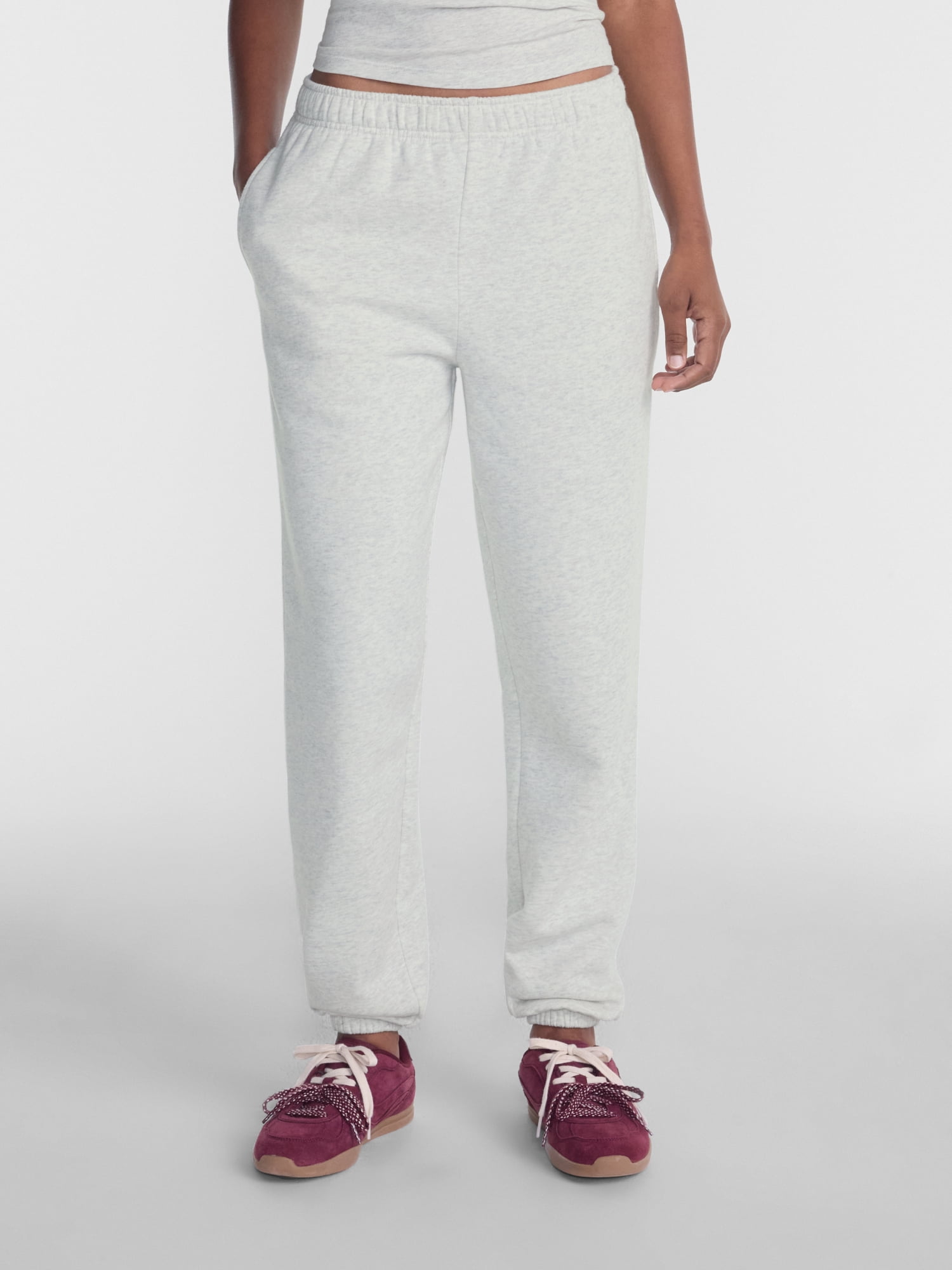 No Boundaries Fleece Joggers, 26.5", 28.5'', 30.5" Inseams, Women's & Women's Plus XXS-4X