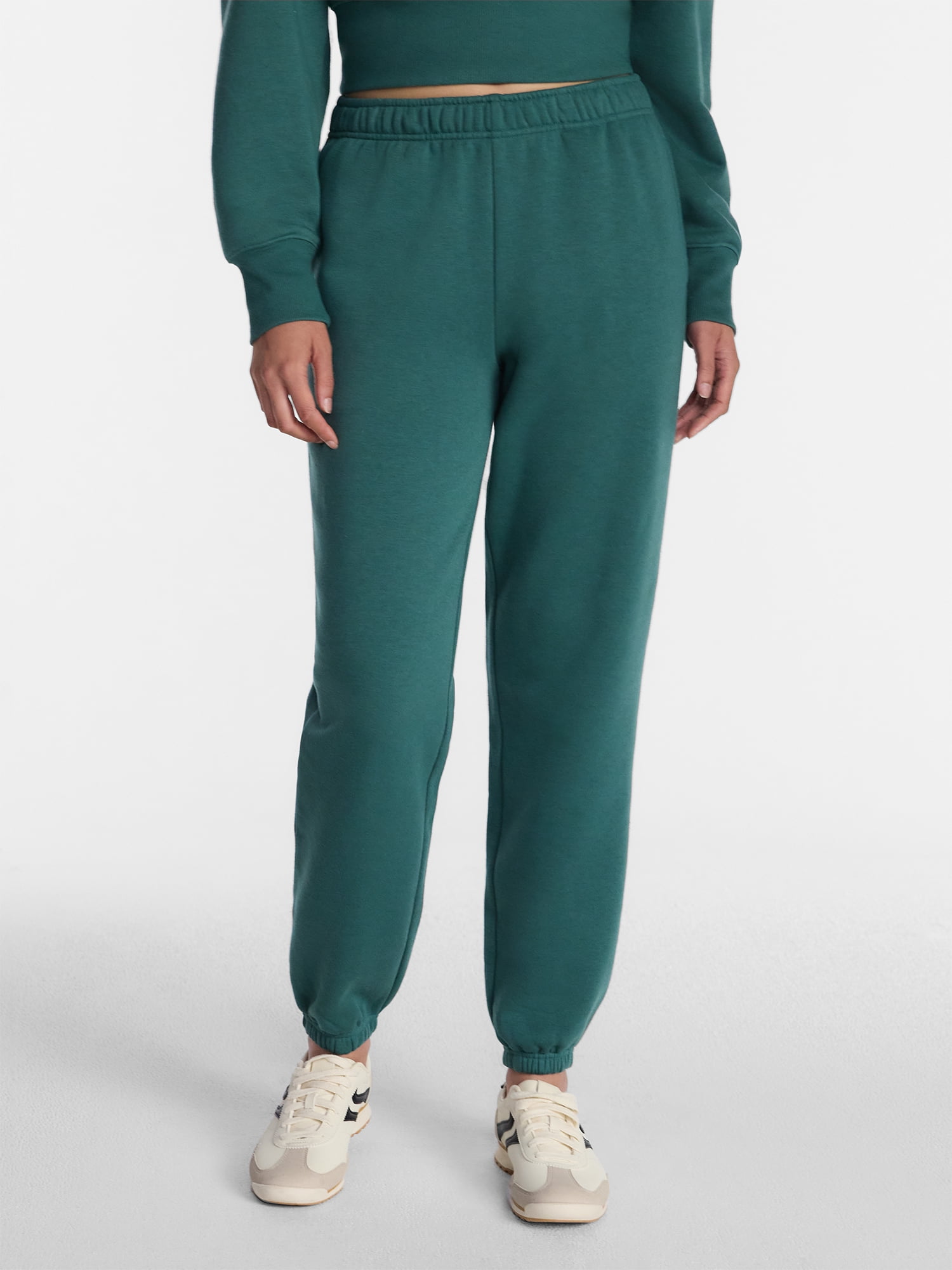 No Boundaries Soft Fleece Joggers, 29'' Inseam, Women's XXS-4X