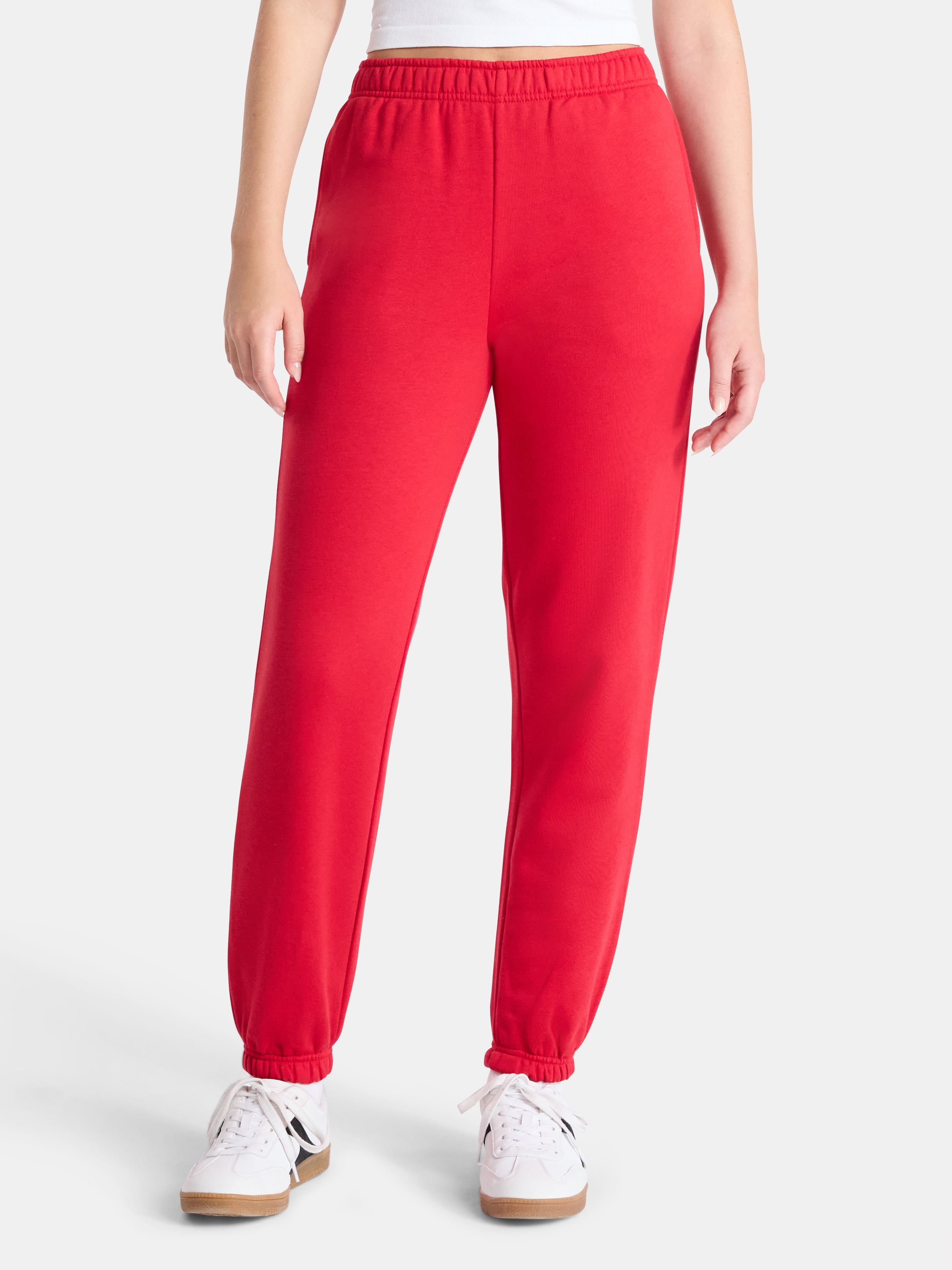 No Boundaries Fleece Joggers, 26.5", 28.5'', 30.5" Inseams, Women's & Women's Plus XXS-4X