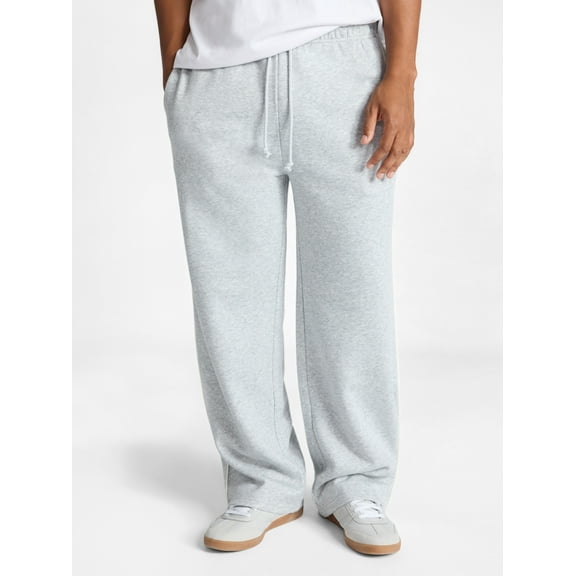 No Boundaries Piped Fleece Jogger Pants, Men's & Big Men's