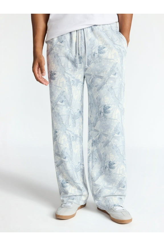 Piped Fleece Jogger Pants, Men's & Big Men's