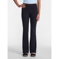 thumbnail image 1 of No Boundaries Foldover Flare Pants, 31.25" Inseam, Women’s XXS-XXL, 1 of 5