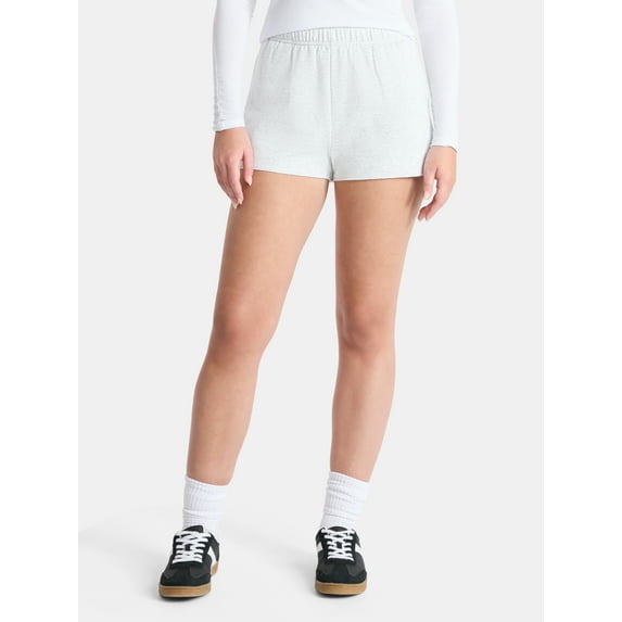 No Boundaries Fleece Foldover Shorts, 2'' Inseam, Women’s