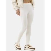 No Boundaries Faux Suede & Faux Fur-Lined Leggings, Women's