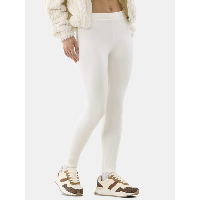 Faux fur lined leggings best sale