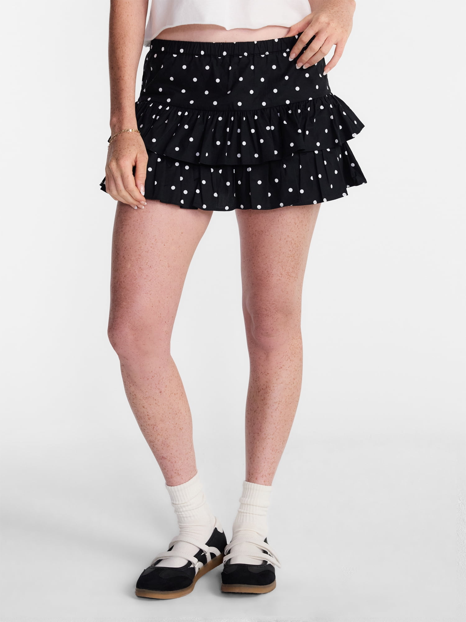 No Boundaries Game Day Woven Skirt, Women's XXS-XXL