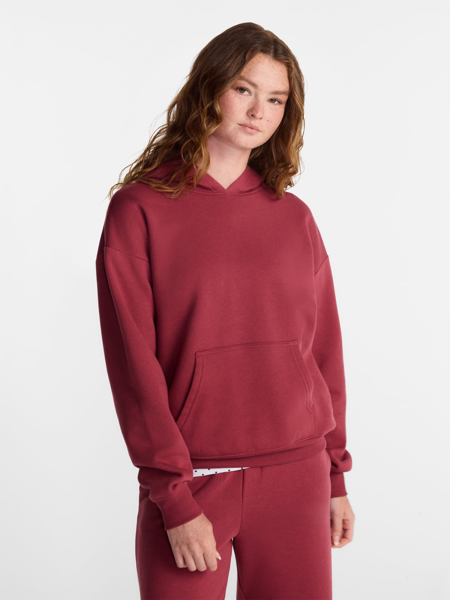 No Boundaries Graphic Fleece Hoodie, Women's XXS-XXL