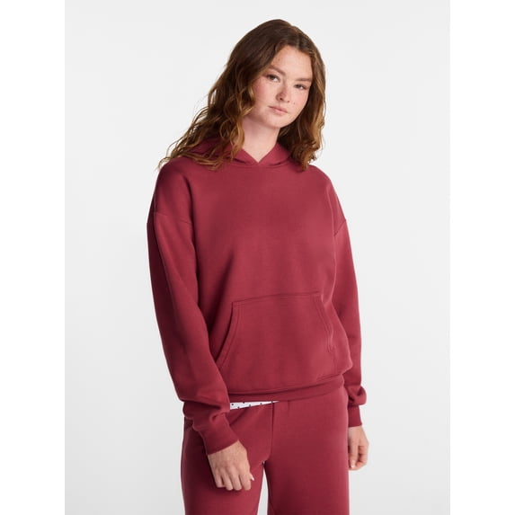 No Boundaries Graphic Fleece Hoodie, Women's XXS-XXL