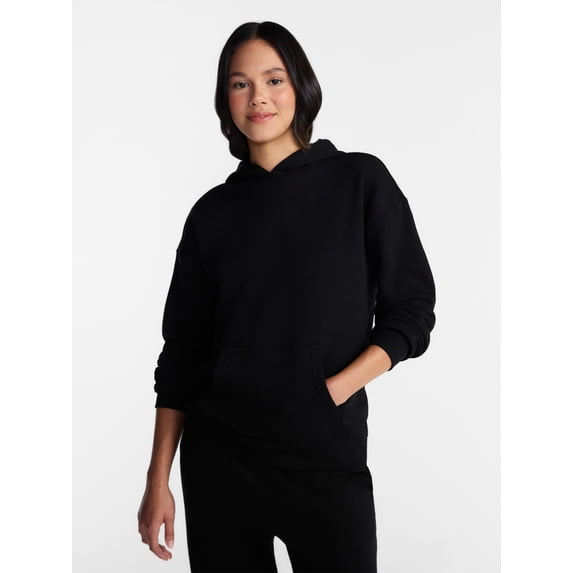 No Boundaries Graphic Fleece Hoodie, Women's XXS-XXL