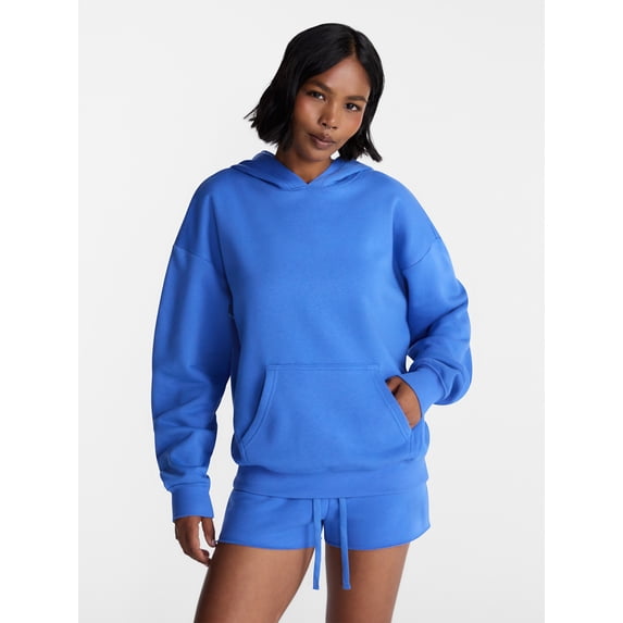 No Boundaries Graphic Fleece Hoodie, Women's XXS-XXL