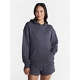 thumbnail image 1 of No Boundaries Graphic Fleece Hoodie, Women's XXS-XXL, 1 of 5