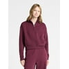 No Boundaries Fleece Half Zip Pullover, Women's