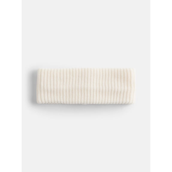 No Boundaries Women's Ribbed Knit Headwrap