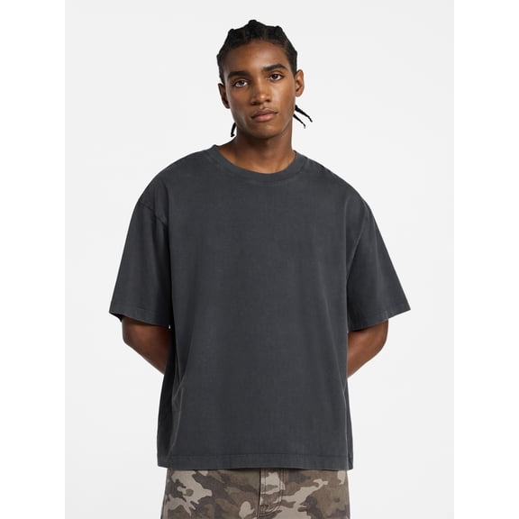 No Boundaries Heavyweight Tee with Short Sleeves, Men's XS-4XLT