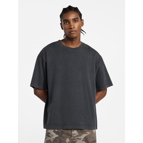 No Boundaries Heavyweight Tee with Short Sleeves, Men's XS-5XL