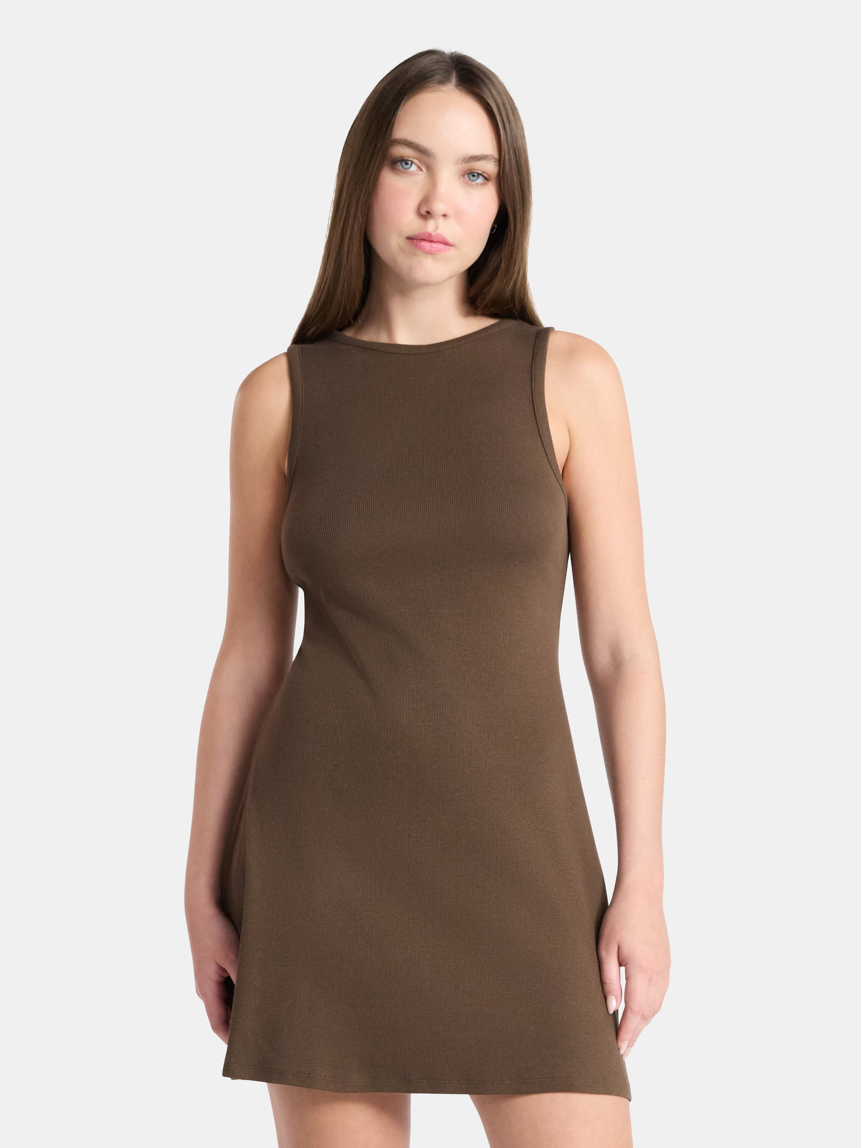 No Boundaries High Neck Dress, Women's