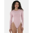 thumbnail image 1 of No Boundaries Seamless Bodysuit with Long Sleeves, Women's, 1 of 5