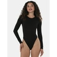 thumbnail image 1 of No Boundaries Seamless Bodysuit with Long Sleeves, Women's, 1 of 5