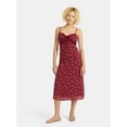 thumbnail image 1 of No Boundaries Maxi Dress with Lace Trim, Women’s, 1 of 4
