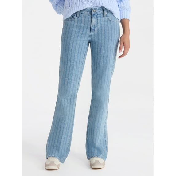 No Boundaries Vintage-Inspired Slim Bootcut Jeans, 32'' Inseam, Women's