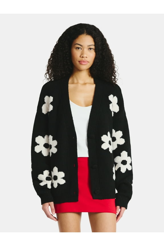 Button-Front Cardigan, Women's