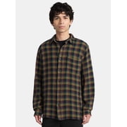 No Boundaries Men's & Big Men's Long Sleeve Textured Shirt , Sizes XS-5XL
